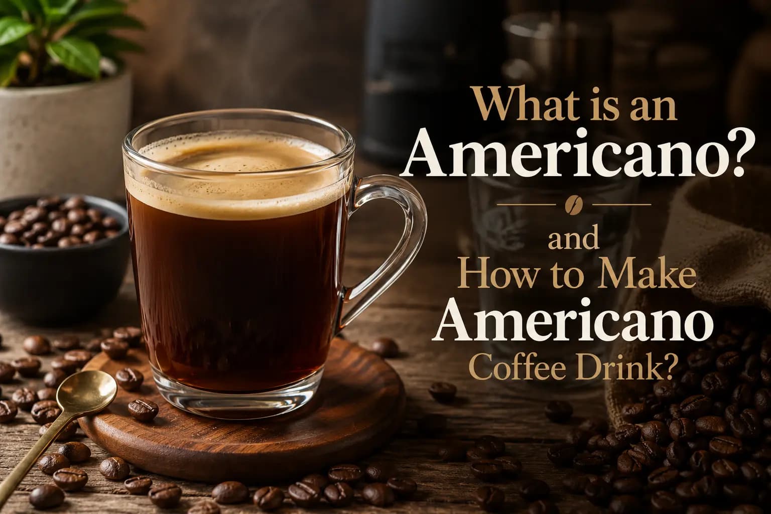 What is an Americano?​ and How to Make Americano Coffee Drink?