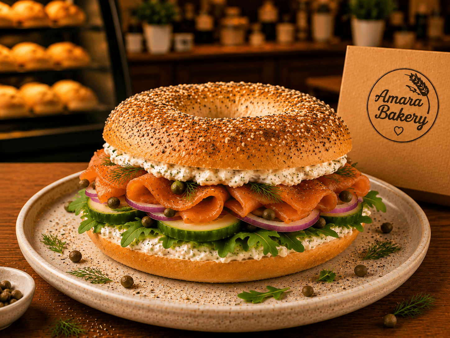 Salmon Bagel — image 1