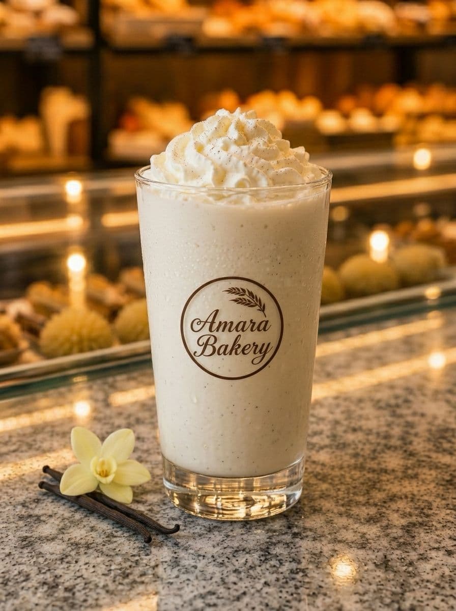 Vanilla Milkshake - Amara Bakery